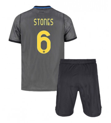 Inter Milan John Stones #6 Tredjetrøje Børn 2026-27 Kortærmet (+ Korte bukser)